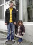 Unter Abschiebedruck: Alush Marevci mit Tochter Femije