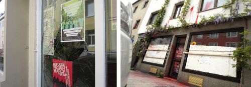 Attacken auf den Bayerischen Flüchtlingsrat und ein Wohnhaus im Westend